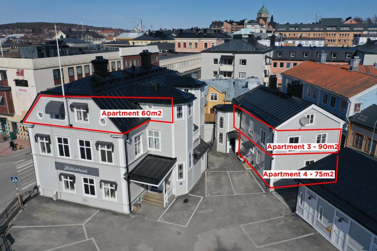 Hernoerum Storgatan - Centrala Laegenheter Härnösand Exterior foto